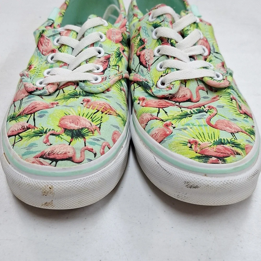 Vans Ultra Cush Flamingo Tropical Low Top Lace-Up Sneaker Tennis Shoes - Size 9 - Picture 5 of 11